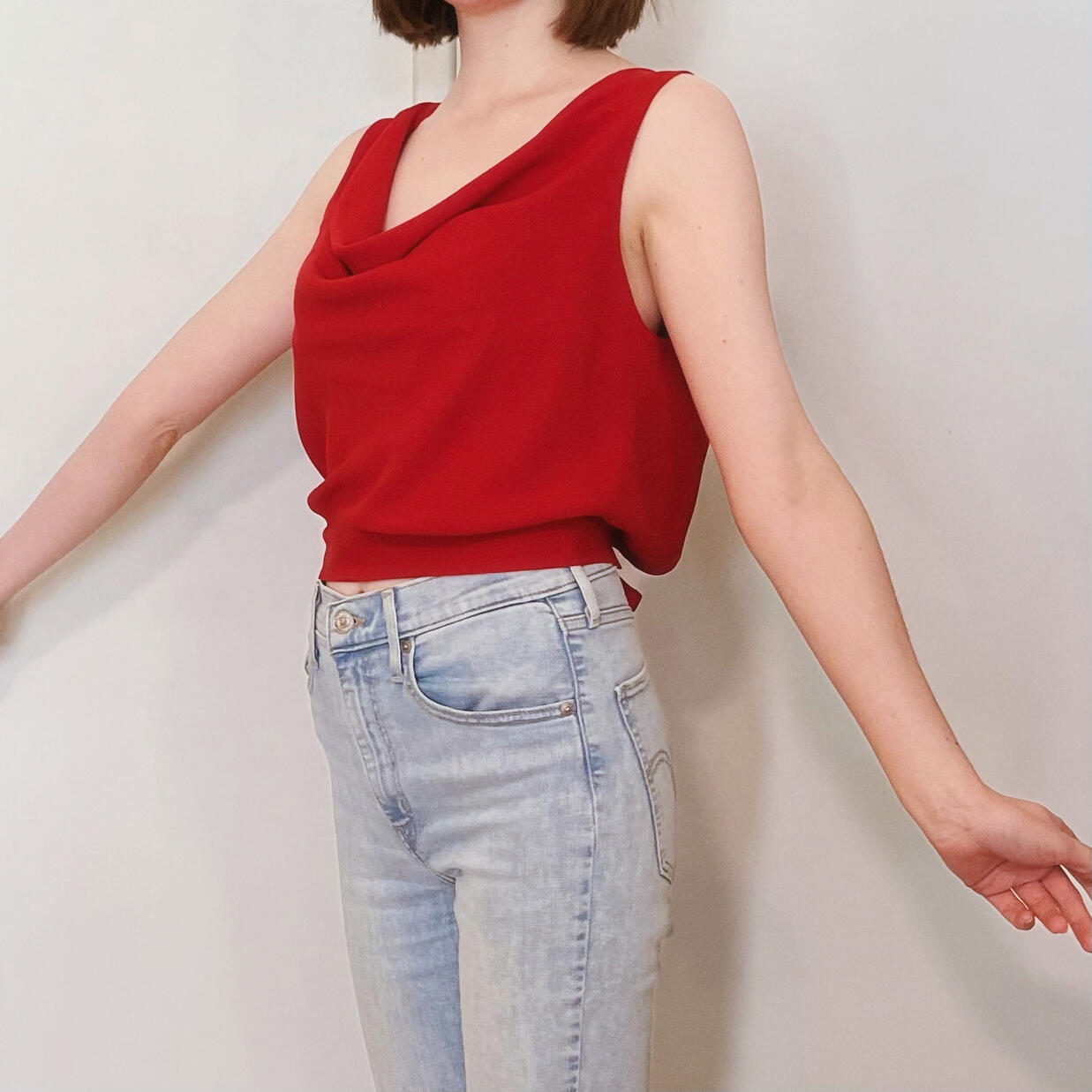 Haut fluide col bรฉnitier